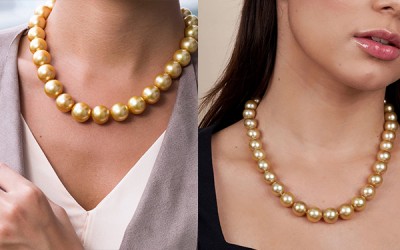 A Guide to Distinguishing High-Quality Golden Pearls From Lower-Quality Ones