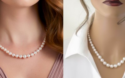 How To Elegantly Style Your Graduated Pearl Necklaces