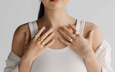 How to Wear Pearl Rings as Your 