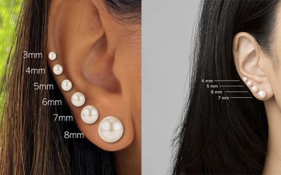 How to choose the right size pearl earrings for you