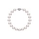 8.0-8.5mm White Freshwater Pearl Bracelet - AAA Quality