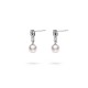 9.0-9.5mm Akoya Pearl Gabriel Earrings in 18K Gold - AAAA Quality