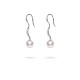 9.0-9.5mm Akoya Pearl & Diamond Suzanna Earrings in 18K Gold - AAAA Quality