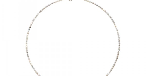 Nature 12*15MM WHITE SOUTH SEA BAROQUE KESHI AKOYA PEARL NECKLACE 18-54