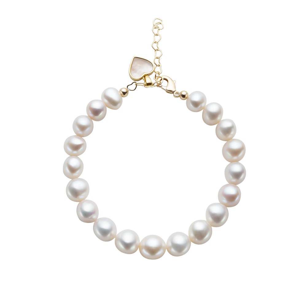 White Freshwater Pearl Love Jewelry Set Of 3