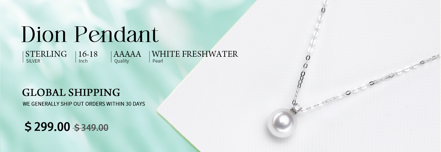 2.5-8.0mm Akoya Pearl Smile Pendant in 18K Gold - AAAA Quality