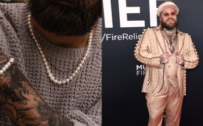 Teddy Swims' Pearl Suit at the 2025 Grammys and What It Means for Men's Jewelry Trends