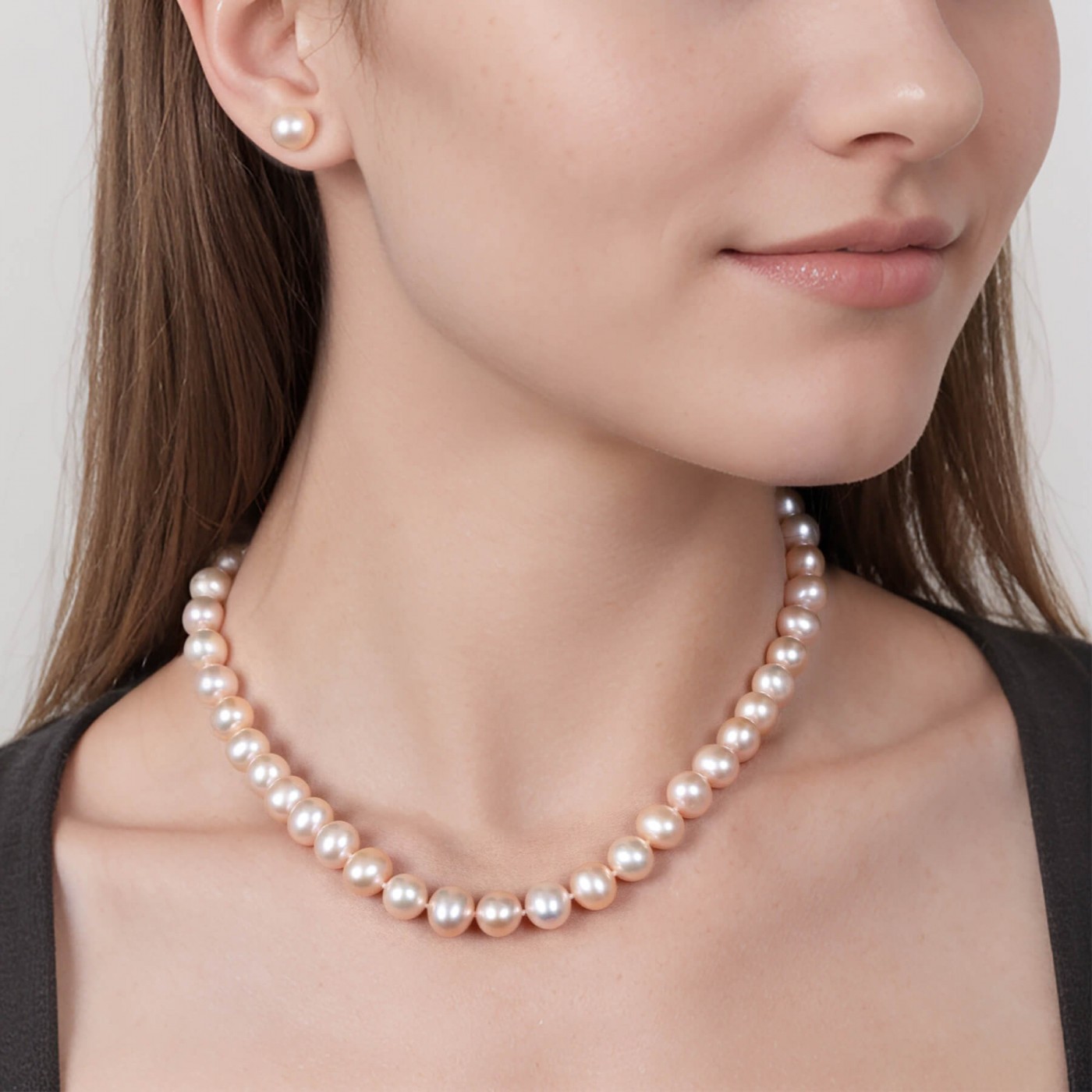 Pearl Necklaces丨Akoya, Tahitian, Freshwater丨White Victoria