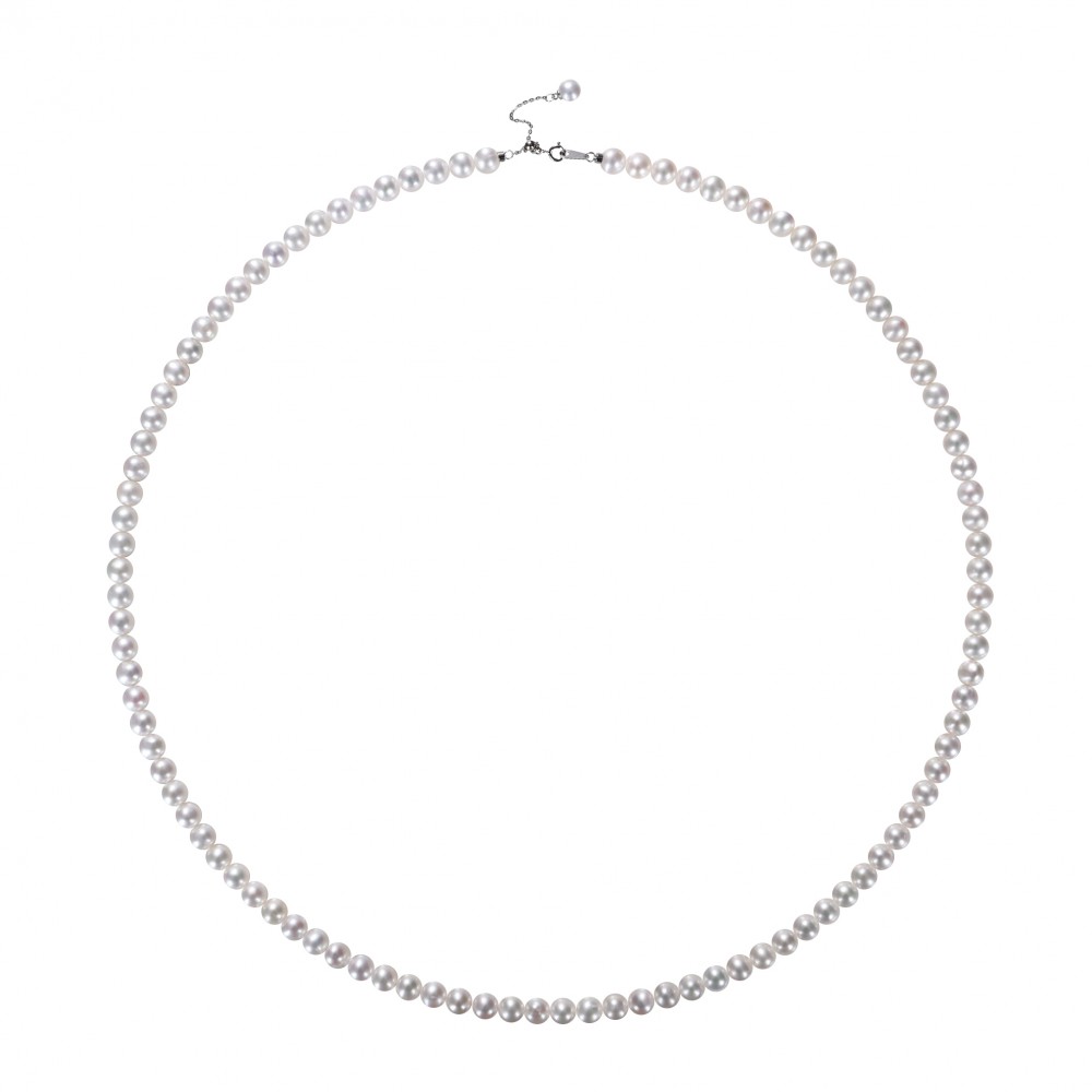 4.0-5.0mm White Freshwater Pearl Necklace - AAAA Quality