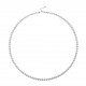 4.0-5.0mm White Freshwater Pearl Necklace - AAAA Quality