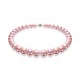 12.0-15.0mm Peach Freshwater Pearl Necklace - AAAA Quality