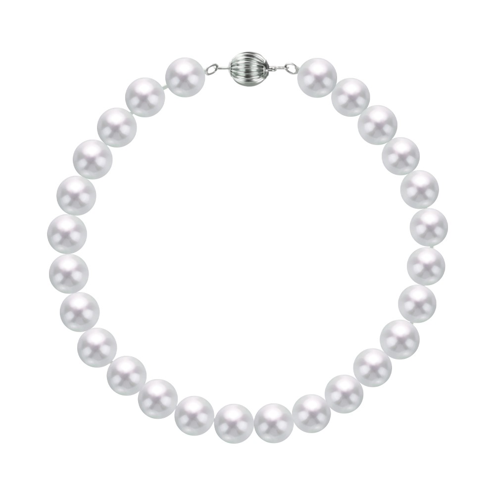 6.0-6.5mm White Freshwater Pearl Bracelet - AAAAA Quality