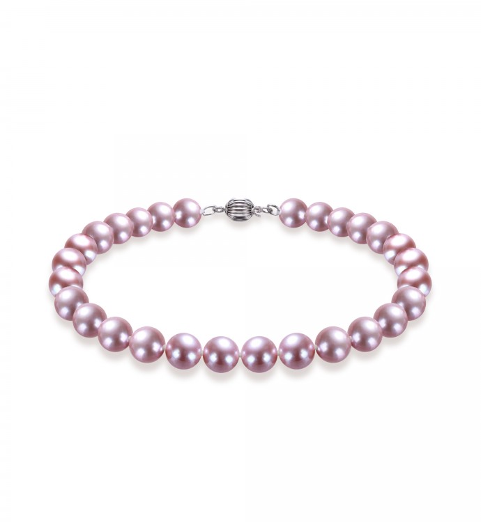 5.5-6.0mm Lavender Freshwater Pearl Bracelet - AAAA Quality