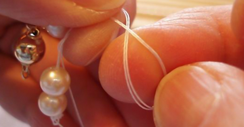 how to restring pearls