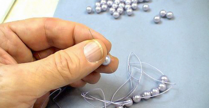 how to restring pearls
