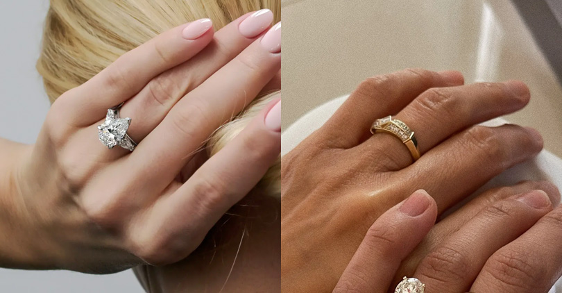 wedding rings vs engagement rings