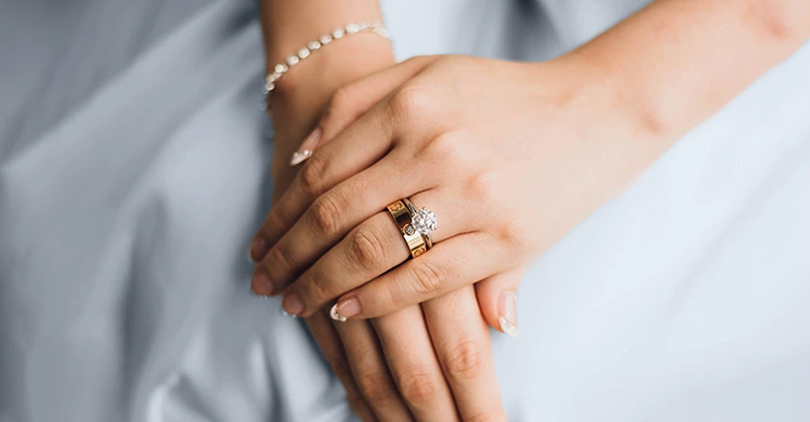 wedding rings vs engagement rings