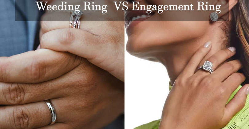 wedding rings vs engagement rings
