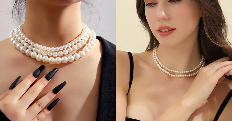 what does a pearl necklace mean